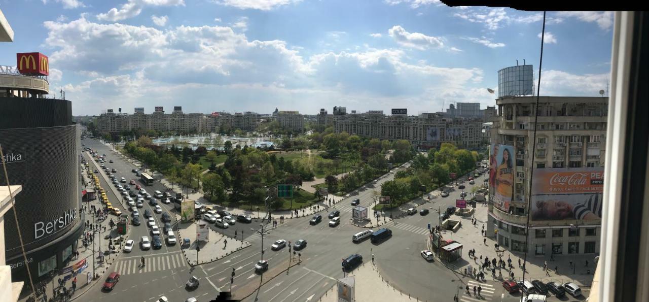 Old City Center - Unirii Panoramic Flat Bucarest Esterno foto